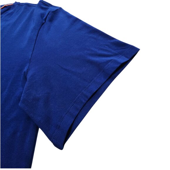 Men's Tommy Hilfiger Slim Fit T-Shirt Short-Sleeve Blue 2XL - Picture 6 of 8